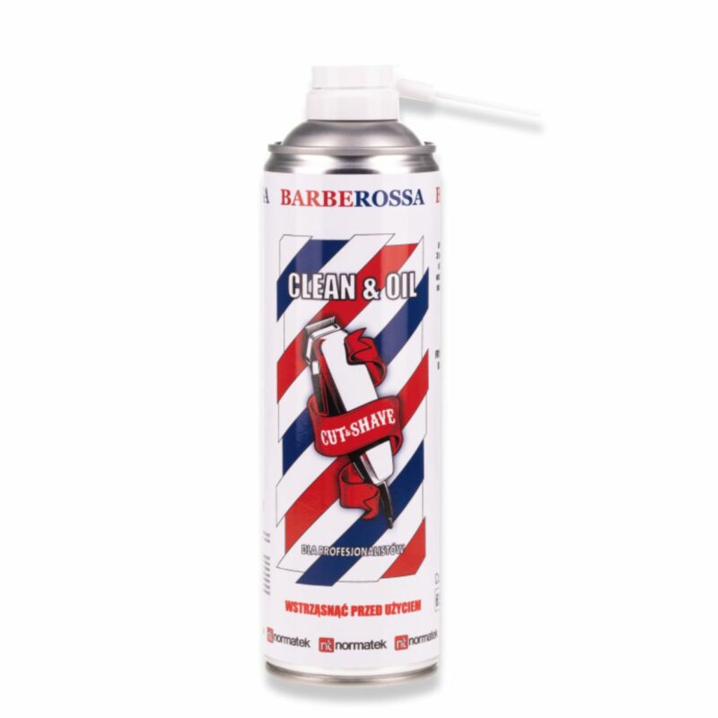 CLEAN & OIL BARBEROSSA Czyszczenie maszynek 500ml