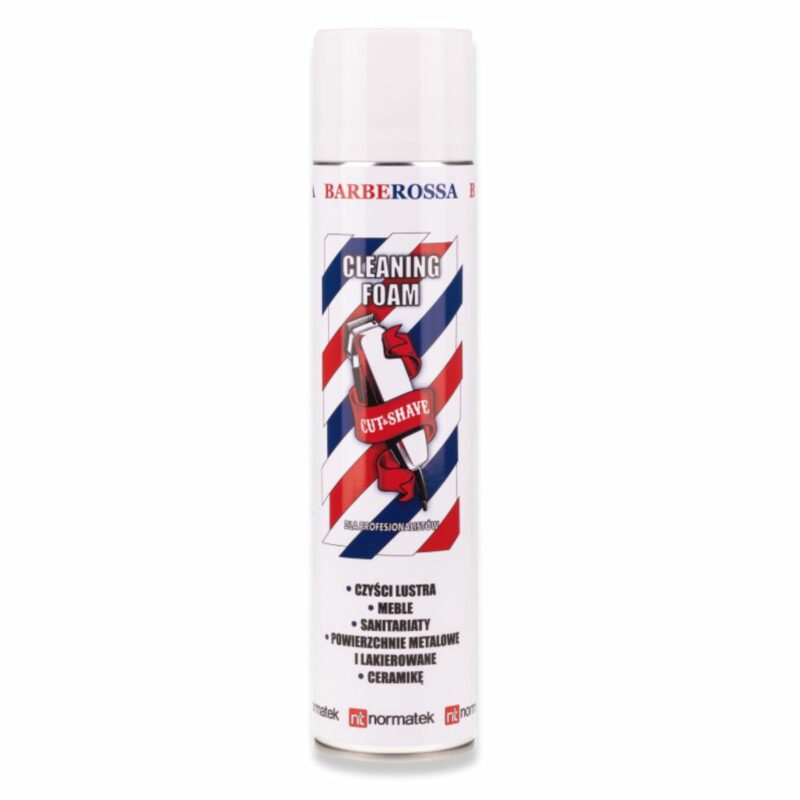 Cleaning foam BARBEROSSA piana czyszcząca 600ml czyszczenie wielofunkcyjne